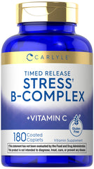 Carlyle Stress B-Complex bottle front view for daily energy support