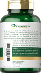 Carlyle Sulforaphane cap closeup emphasizing easy-to-swallow capsule design