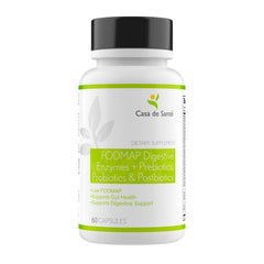 Casa de Sante FODMAP enzymes bottle ready for digestion support