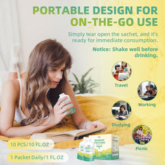 Catfit Magnesium Citrate ten-ounce bottle mockup for daily supplement.