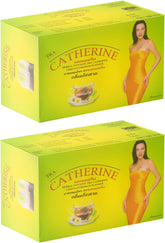 Catherine Chrysanthemum Detox Tea Thai 2 Box packaging shows the herbal blend for daily rituals.