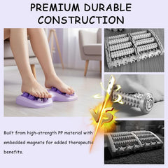 CatPaw Foot Massager showing magnetic beads that boost circulation.