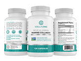ccollazing alaskan marine collagen bottle showing purity for daily use