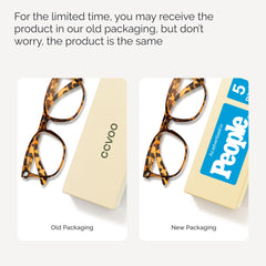 CCVOO fashion-forward reading glasses for women for daily wear