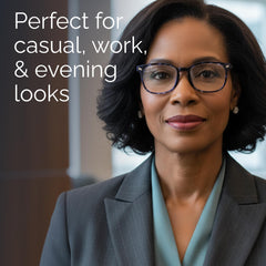 CCVOO lightweight frame reading glasses for women, comfortable during long sessions