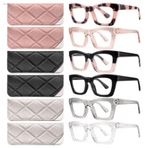 CCVOO Oprah Style reading glasses for women improve close-up clarity and style.