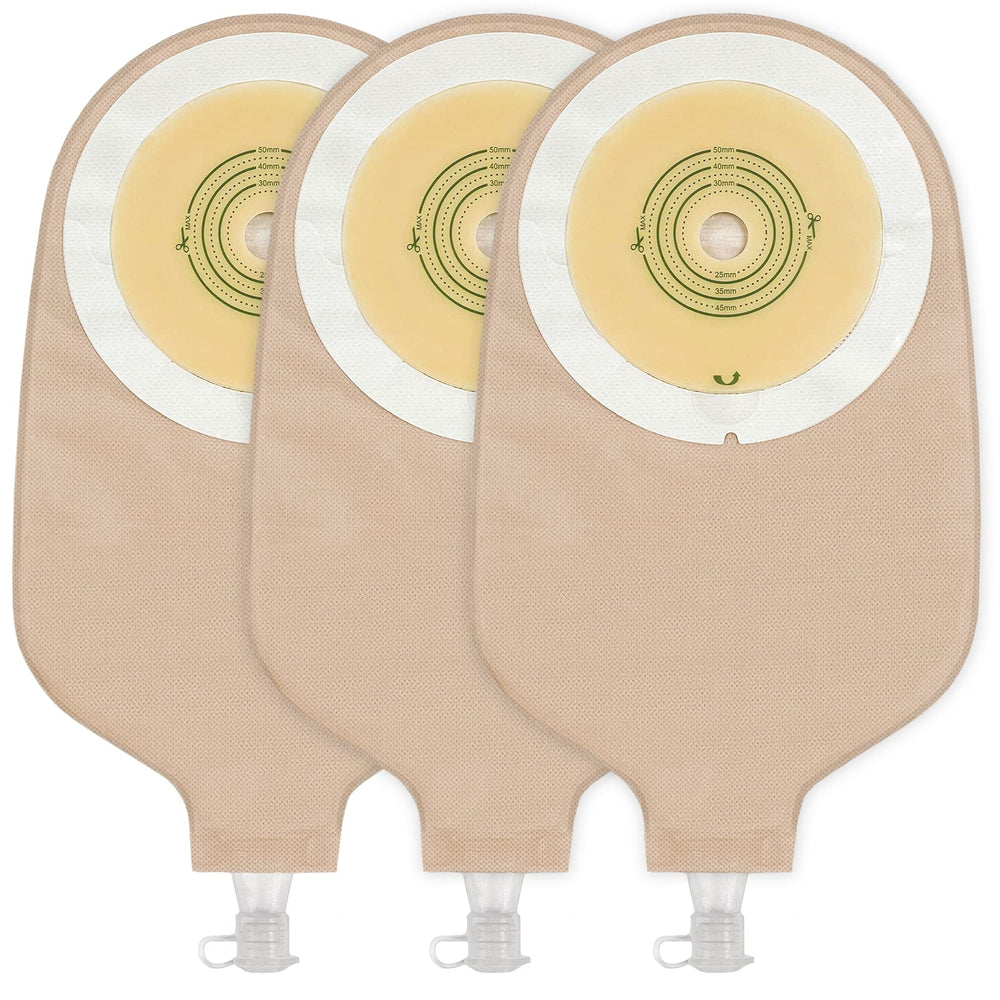 Ceeport urostomy bag drainable 20-pcs pack for ready ostomy care.