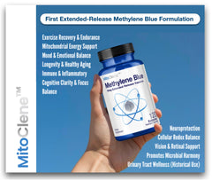 CELCLENE MitoClene capsules close-up showing smooth texture and dosage