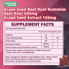 Central Park Morning gummies package designed for busy mornings and quick on-the-go refuels.