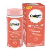 Centrum Clear Mind Calm Mood bottle shows easy daily menopause support