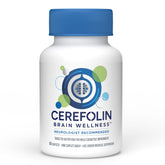 Cerefolin Brain Wellness bottle front view supports cognitive focus and memory