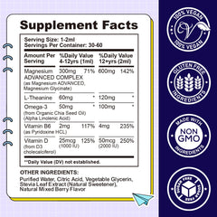 CFILIHTC Kids Magnesium Liquid in berry flavor ready to mix
