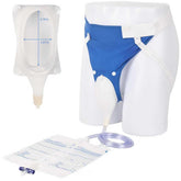 Cgkvz urine collection bag with side outlet showing backflow prevention for safe daily use