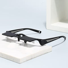 Close-up of CHANGAR Prism Glasses TR90 frame for lightweight wear.