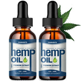 CHANUBITO hemp oil organic high potency bottle for daily mood support.