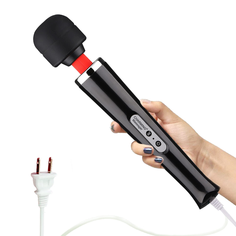 CHARMING massager used on the back to relieve tense muscles with strong pulses.