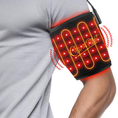 Charmpilot red light therapy pad arm front view for targeted muscle relief