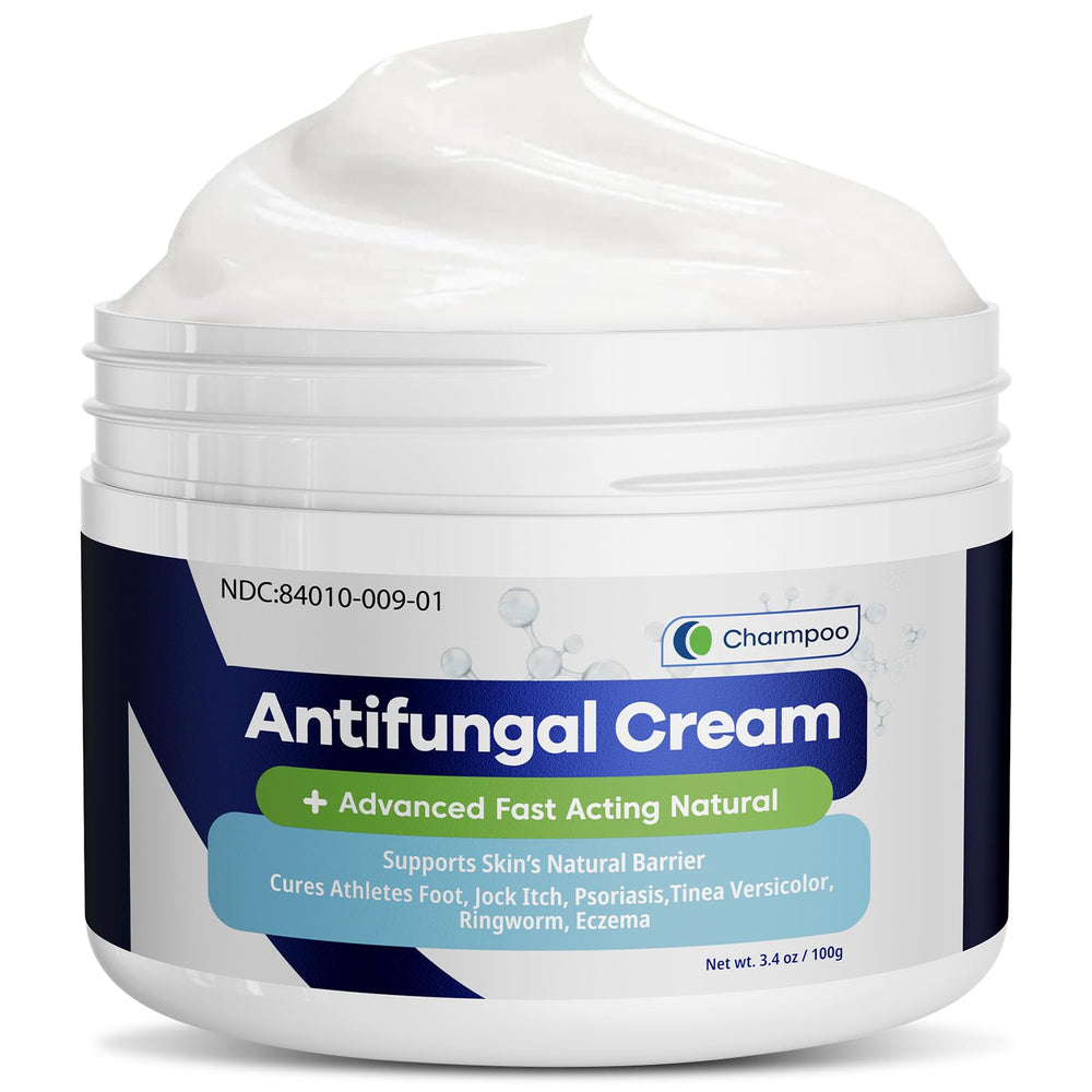 CHARMPOO antifungal cream tube front view for quick relief