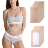 CHAVELLY Castor Oil Pack Wraps outer dimensions 11x6.2 inches for comfortable abdominal coverage.