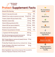 Cheers Liver Combo Protect bottle shown for daily liver support