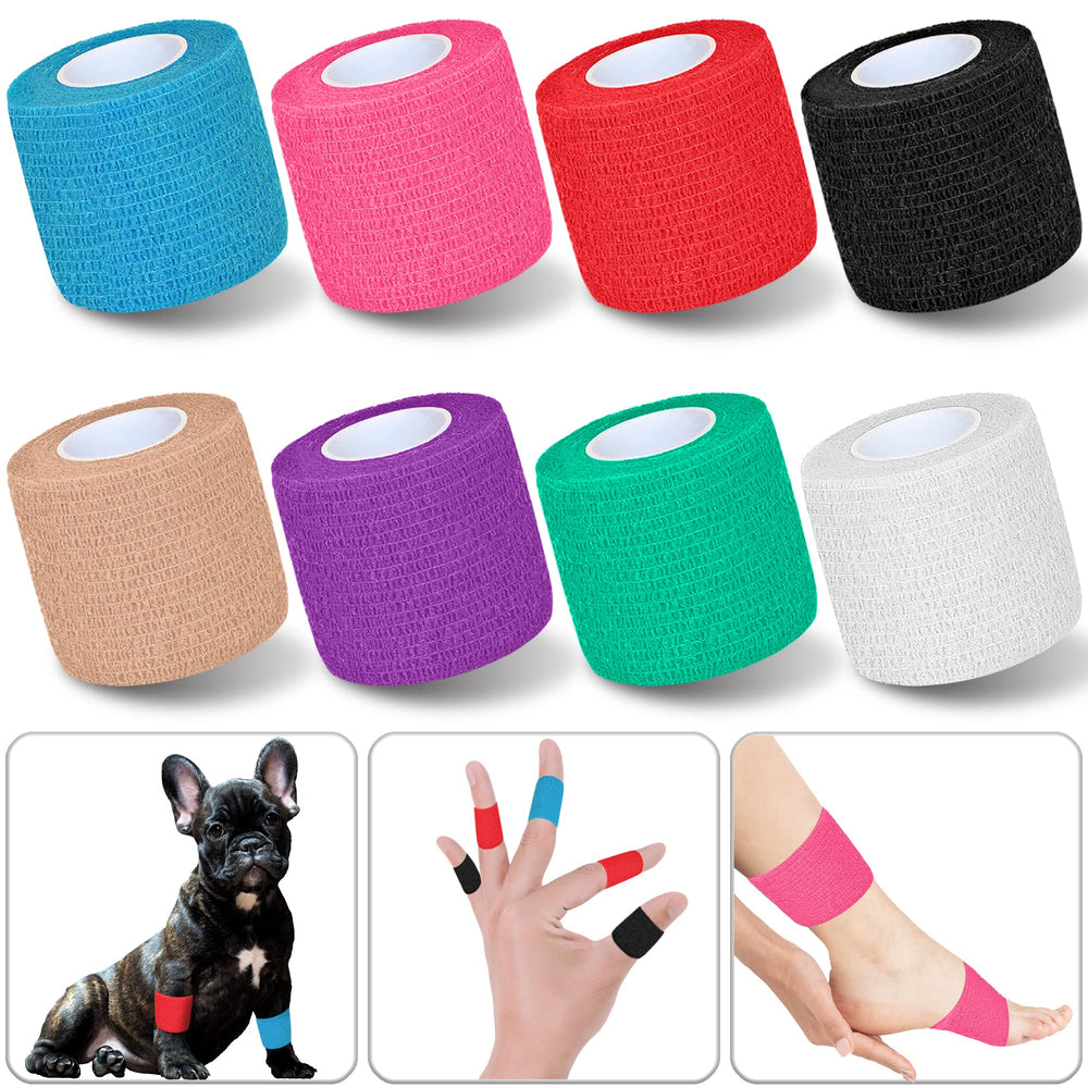 Chewarelly pink cohesive bandage wrap showing self-adhesive comfort for wrists