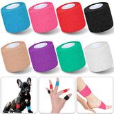 Chewarelly pink cohesive bandage wrap showing self-adhesive comfort for wrists