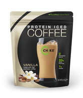 ChIKE Vanilla High-Protein Iced Coffee with espresso shots for a quick energy lift