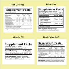 ChildLife Essentials Immune Support 4-Pack dropper enables easy dosing for infants and toddlers.