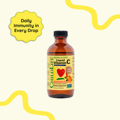 ChildLife Essentials orange-flavor Vitamin C for tasty daily immune support.