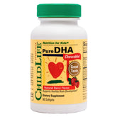 CHILDLIFE Essentials Pure DHA for Kids bottle front showing berry flavor for daily omega-3 routine