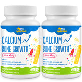 ChiQwench orange chewables bottle designed for daily bone support in kids.