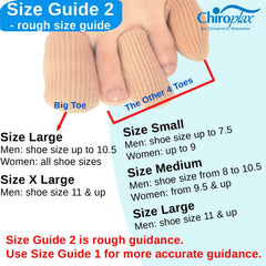 Chiroplax Toe Caps cushion bunions and hammertoes during daily wear
