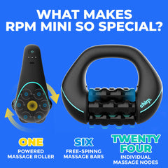 Chirp RPM Mini ergonomic handles provide comfortable grip during full-body use.