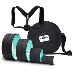 Chirp Ultimate Back Bundle: four-wheel set for targeted back and neck relief.
