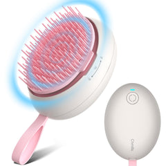 Chmilis scalp massager in action promoting hair growth and scalp relaxation.