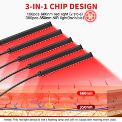 Cholas 660nm-850nm LED array delivers deeper near-infrared light for vitality