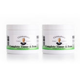 Christopher's Complete Tissue & Bone Ointment jar close-up for targeted muscle and joint relief.