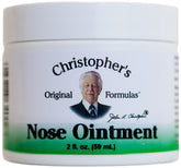 Christopher's Nose Ointment jar for everyday nose-area care
