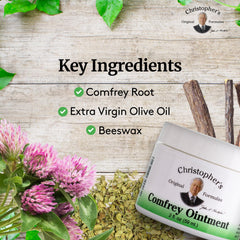 Christopher's Original Formulas beeswax-ointment texture for smooth application