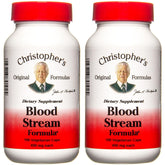 Christopher's Original Formulas Blood Stream bottle with 100 vegetarian capsules for vein support