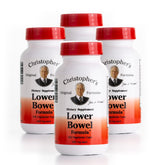 Christopher's Original Formulas Lower Bowel Cleanse bottle, supports gentle digestive rhythm.