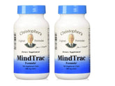 Christopher's Original Formulas MindTrac bottle with capsules for mood support and calm focus