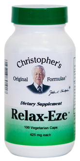 Christopher's Original Formulas Relax-Eze bottle pour for daily calm support