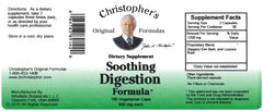 Christopher's Original Formulas slippery elm licorice ingredients emphasize soothing texture and digestive balance.