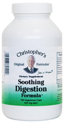 Christopher's Original Formulas Soothing Digestion bottle front for daily digestive support.