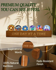 CHURYUML One-piece design requires no assembly, ready to display on arrival.