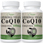 Ciaceae Liposomal CoQ10 800mg bottle on shelf for daily wellness routine