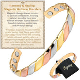 Brazalete Cigmag de cobre para mujer con imanes de alta potencia