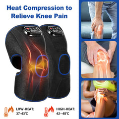 CINCOM knee massager infrared heat pad provides warm relief during use.