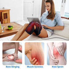 Cincom knee wrap easy-on design helps you slip it on quickly.
